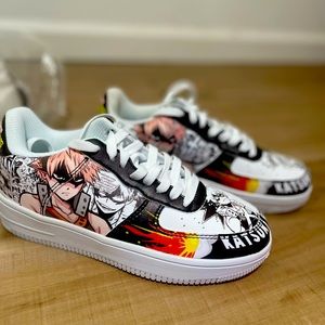 Bakugo acrylic painted Air Force